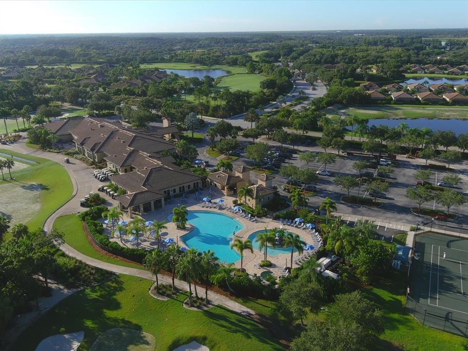 Aerial of Main Resort Center