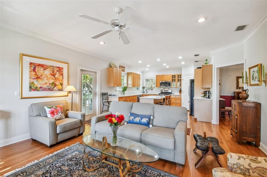 The Family Room Kitchen