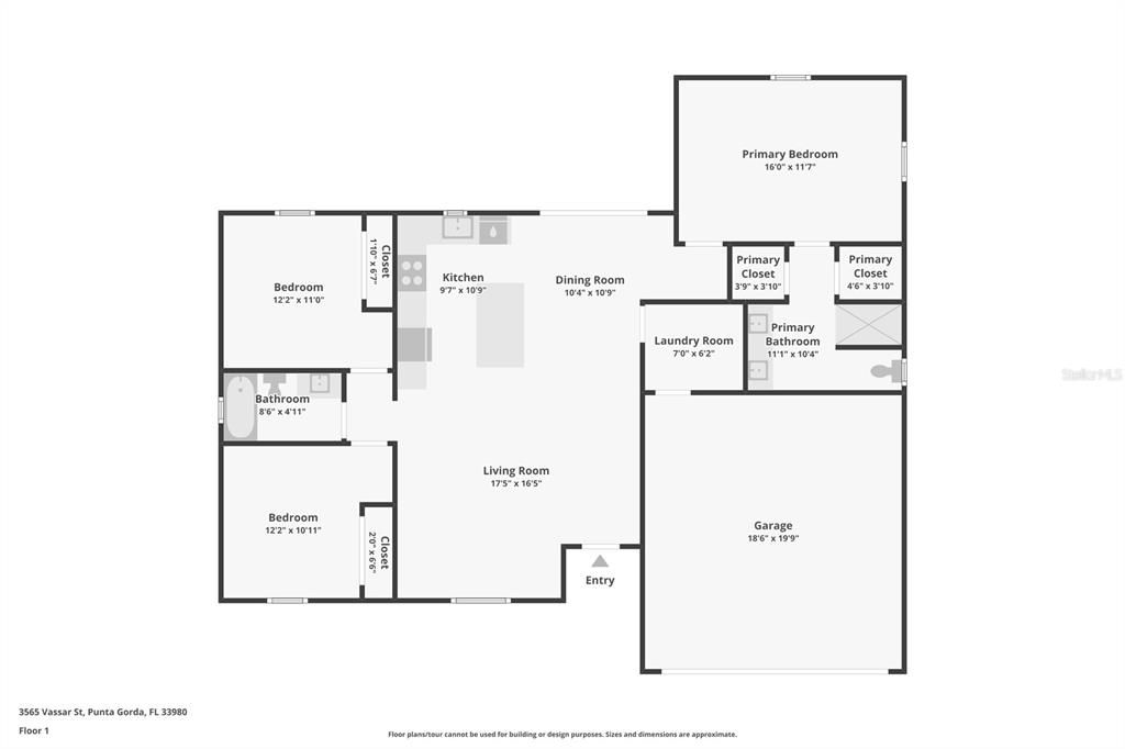 For Sale: $310,000 (3 beds, 2 baths, 1345 Square Feet)