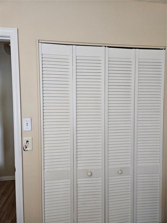 Closet in Guest Bedroom