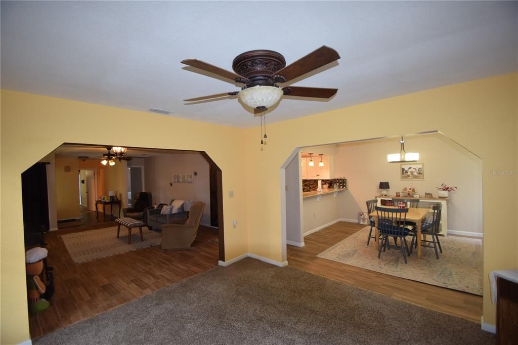 Bonus Room into Dining Room