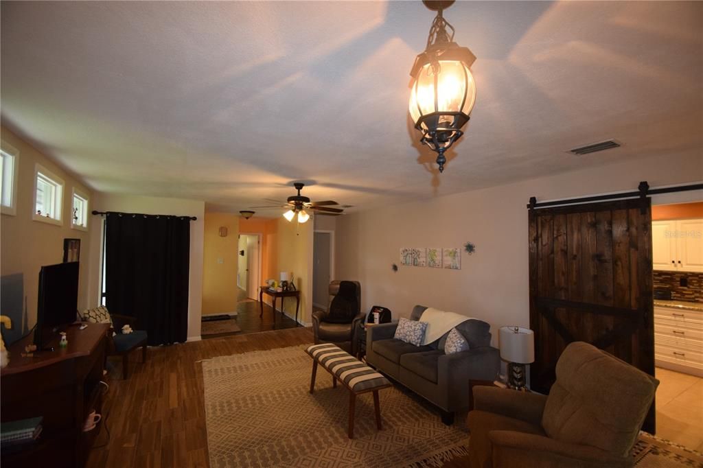 Living Room looking towards bedrooms