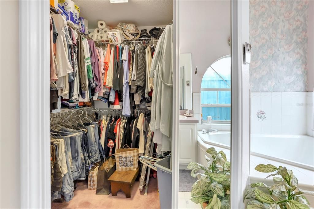 Master Walk-In Closet