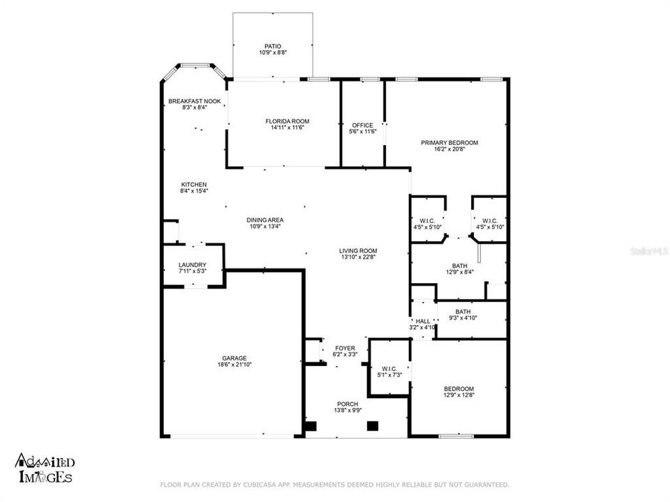 For Sale: $410,000 (2 beds, 2 baths, 1835 Square Feet)