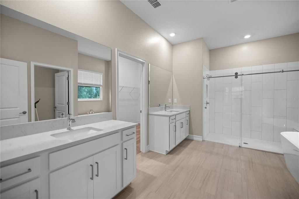 Master bathroom