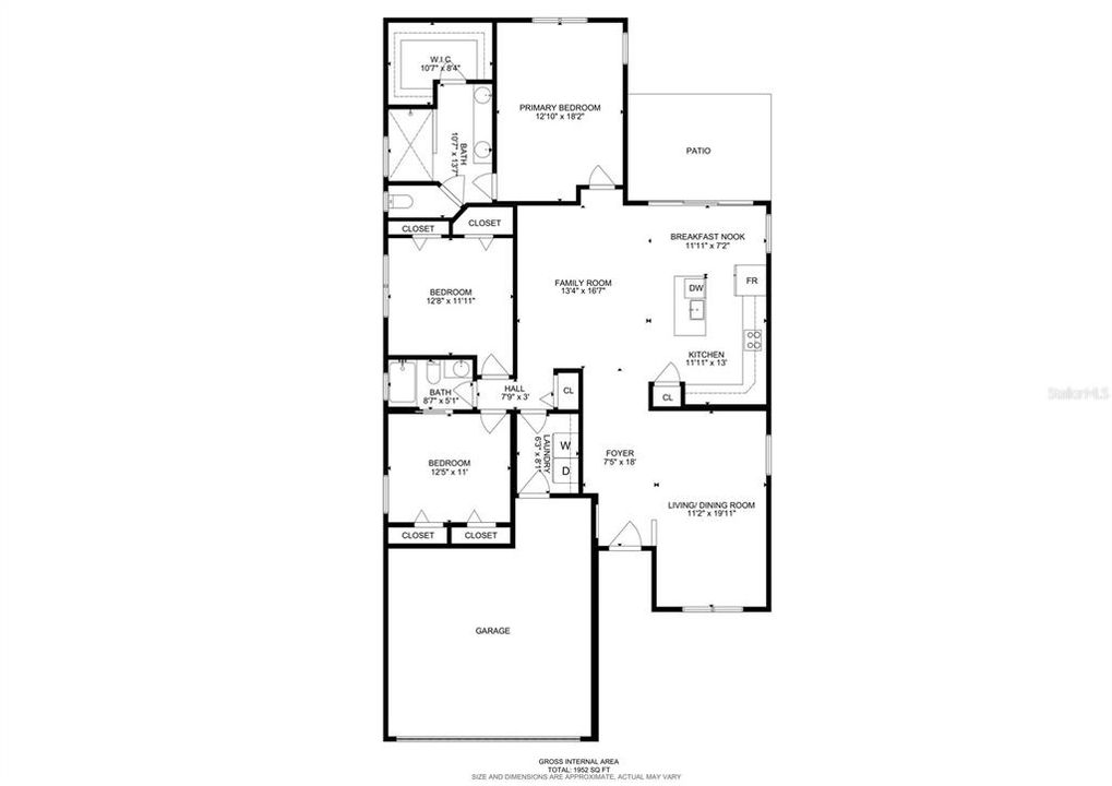 For Sale: $375,000 (3 beds, 2 baths, 1952 Square Feet)