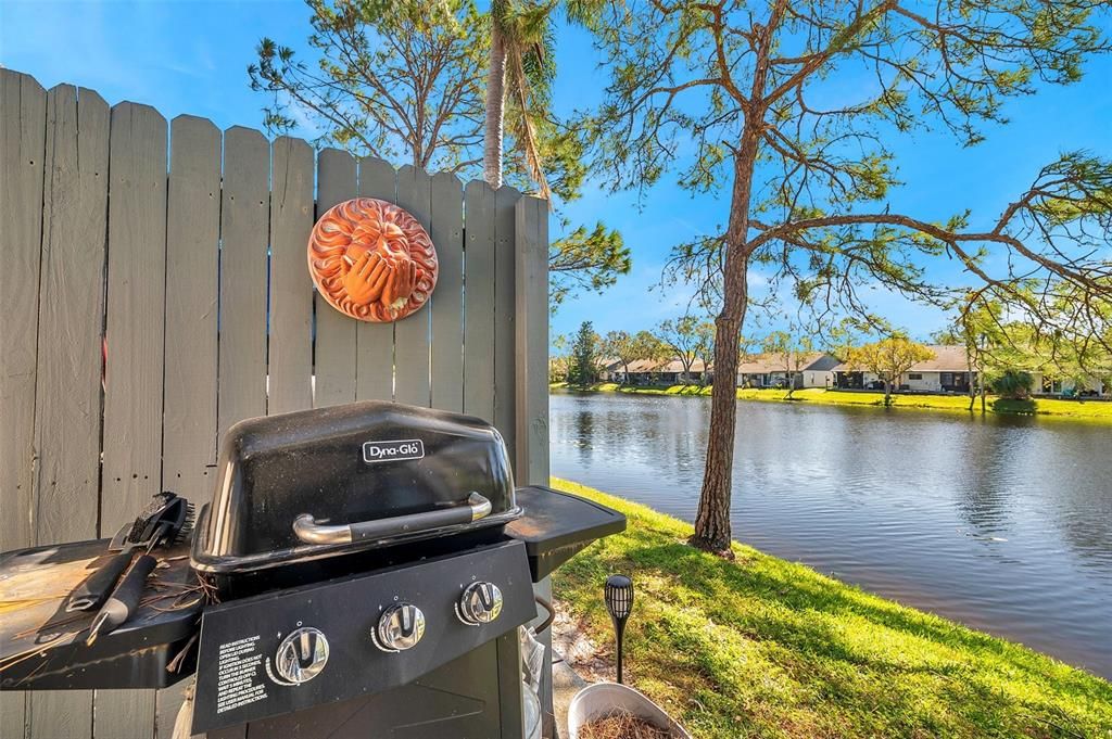 Barbecue in your backyard