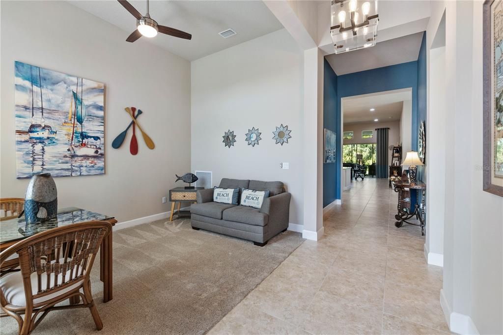 Hallway to Living Areas