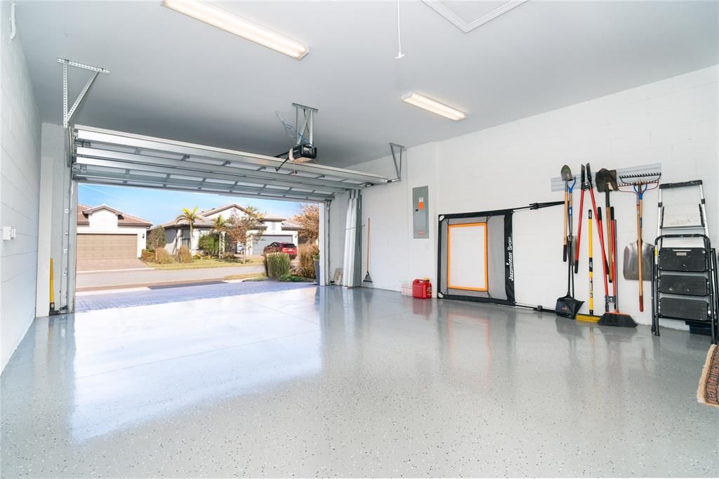 Epoxy Floor in Garage