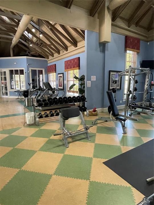 Weight and Fitness Room in Clubhouse