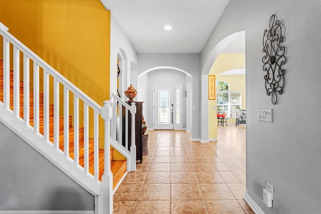 Stairs Leading to Second Level which includes 3 Bedrooms (One with Walk in Closet), A Sitting/ Reading/ Media Area and a Full Sized Bathroom