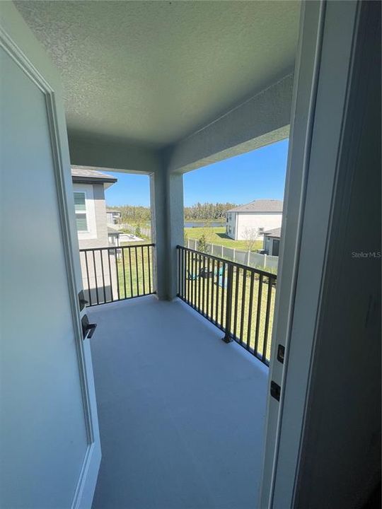 Balcony from master bedroom