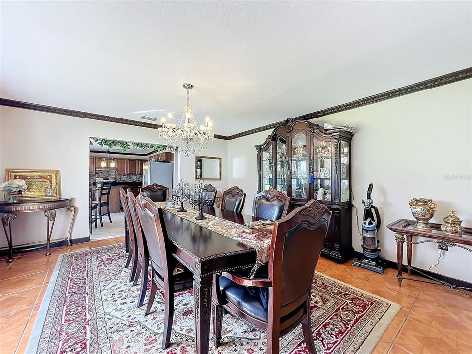 Stunning formal dining room