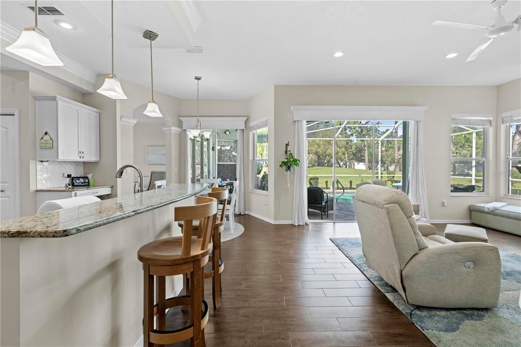 Kitchen & Family Room