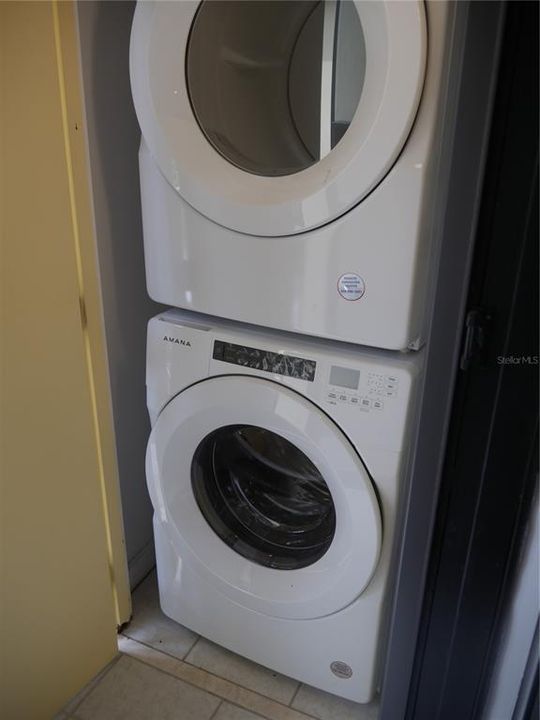 New full-sized washer and dryer!