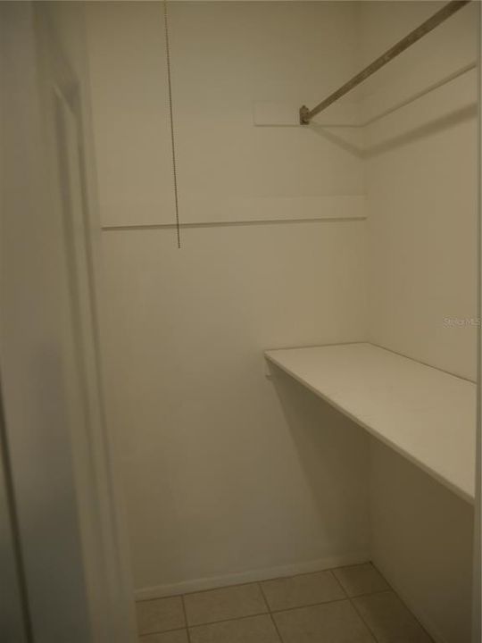 Primary walk-in closet