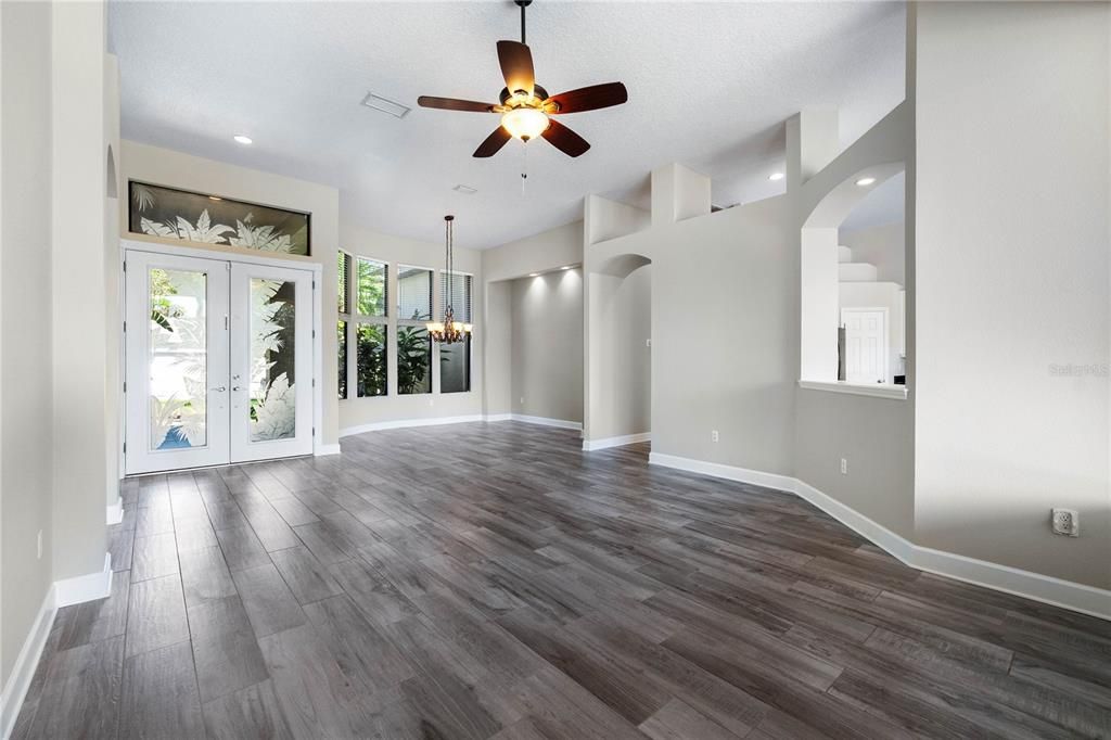 Dining Room to Living Room