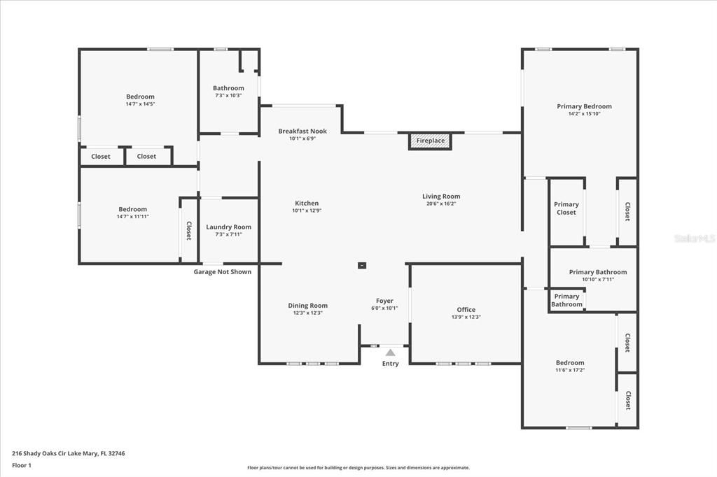 На продажу: $725,000 (4 спален, 2 ванн, 2398 Квадратных фут)