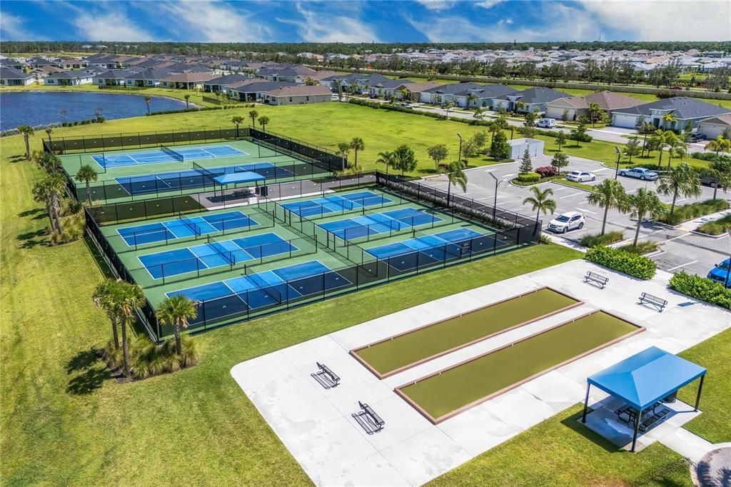 Tennis Courts, Pickle ball courts and more!