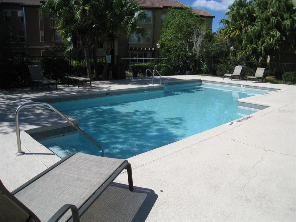 Pool across from unit