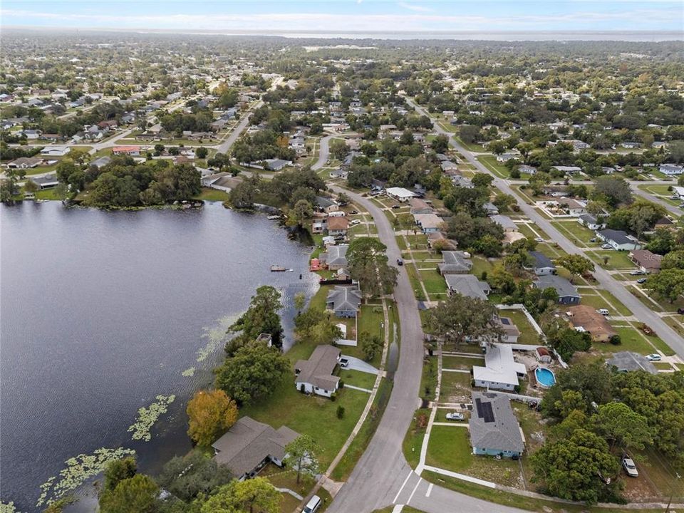 Clear Lake / Aerial View