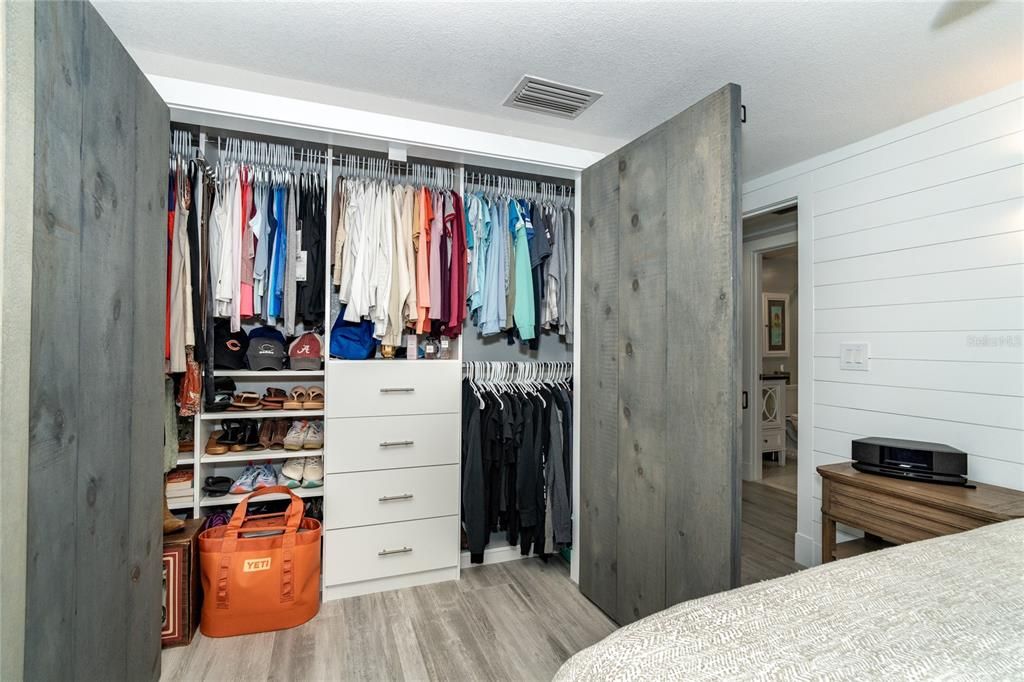 Primary Custom Closet