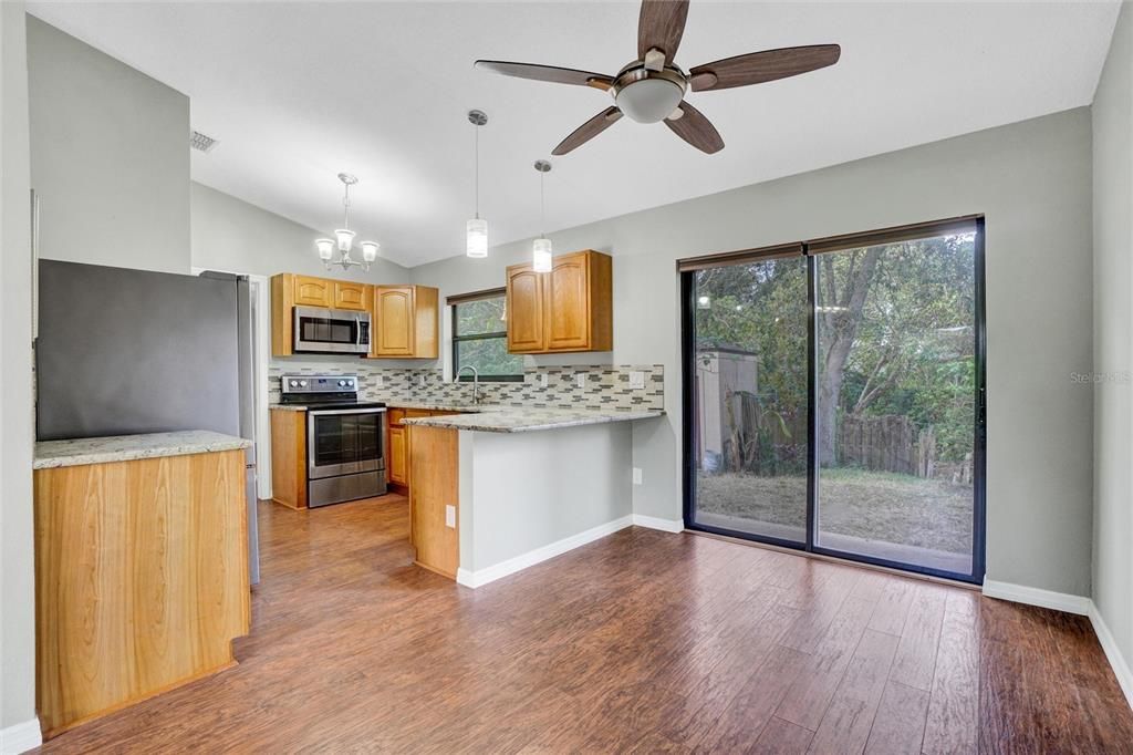 Dining room / kitchen