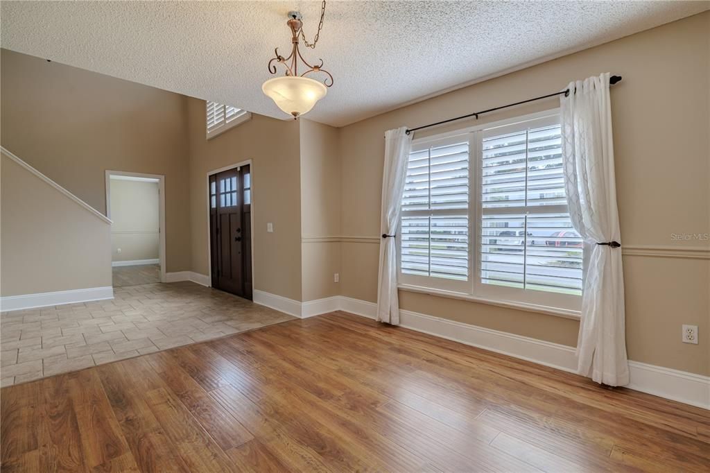 Dining Room off of Foyer and Kitchen