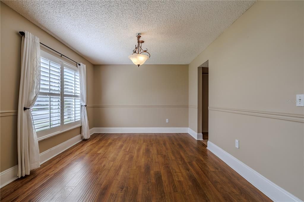 Dining Roof off of Foyer and Kitchen