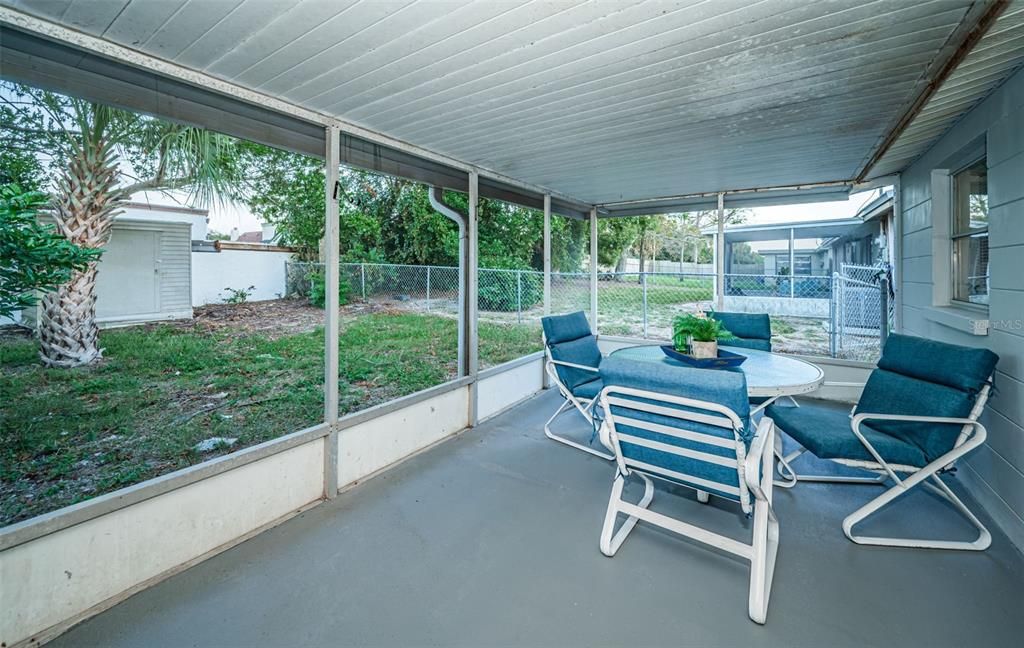 Screened In Porch