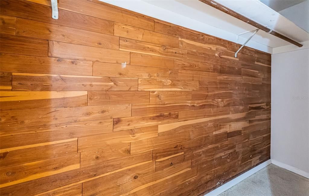 Cedar Lined Bedroom Closets