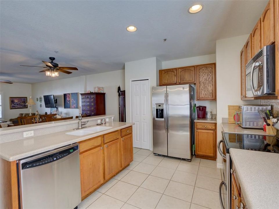 Kitchen with Stainless Steel Appliances