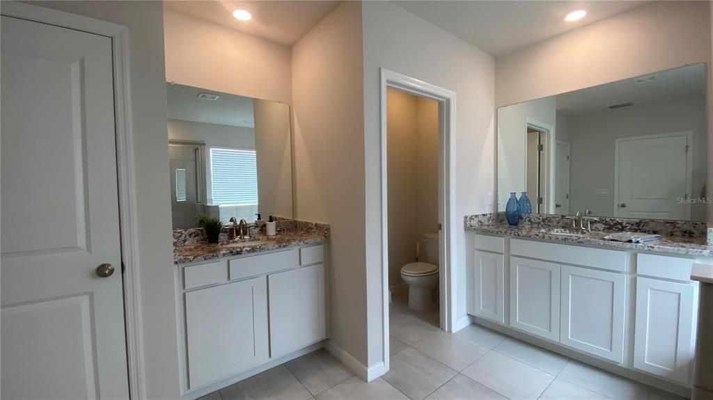 Primary Dual Sinks and Water Closet