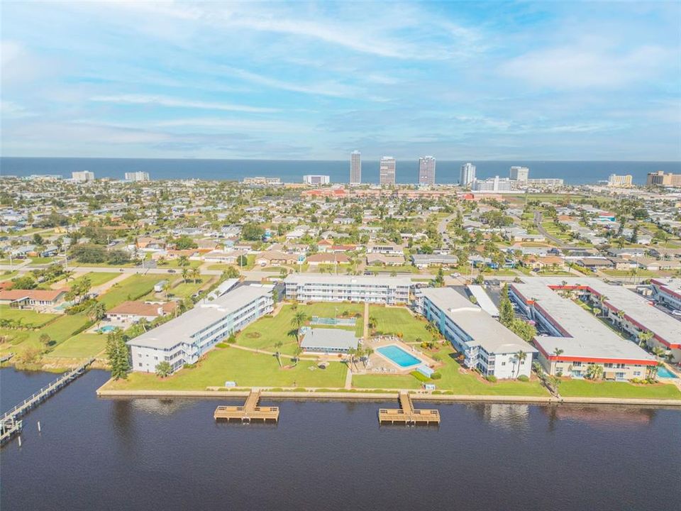 Aerial View of Daytona Beach Harbour