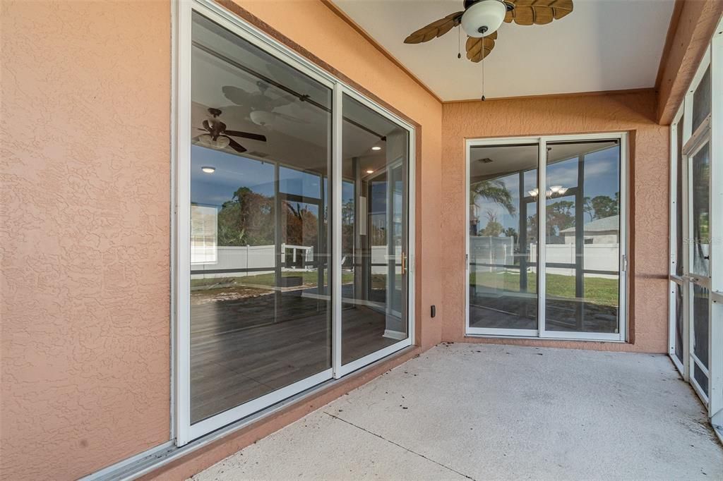 Screened porch