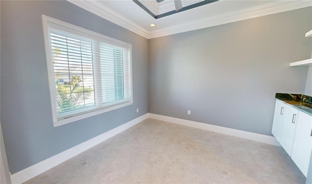 Formal dining area off foyer & great room