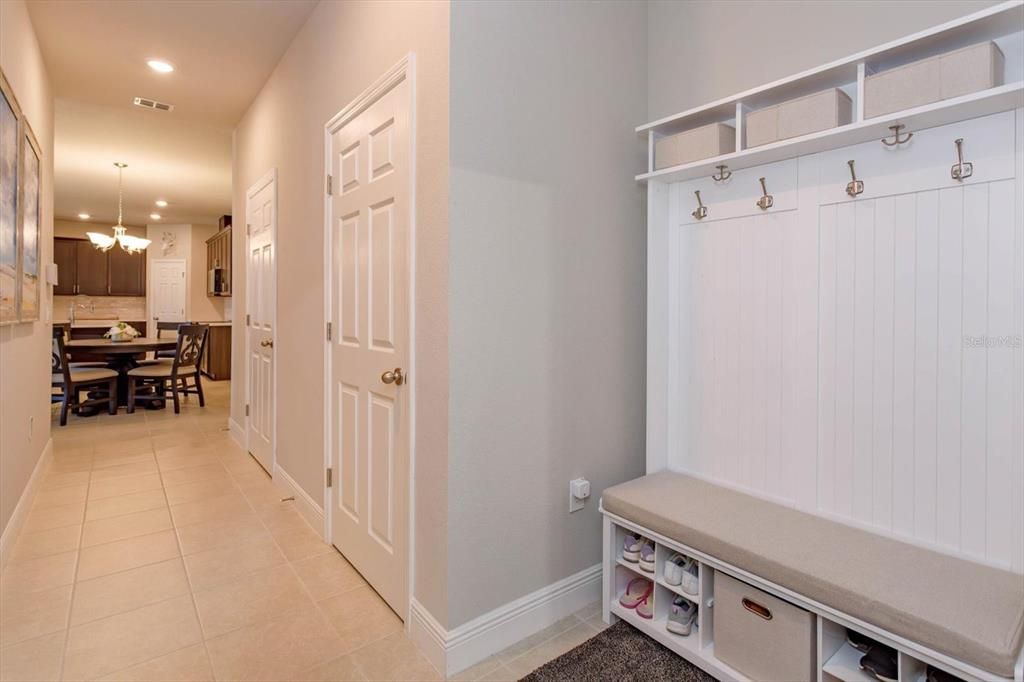 Downstairs Mudroom