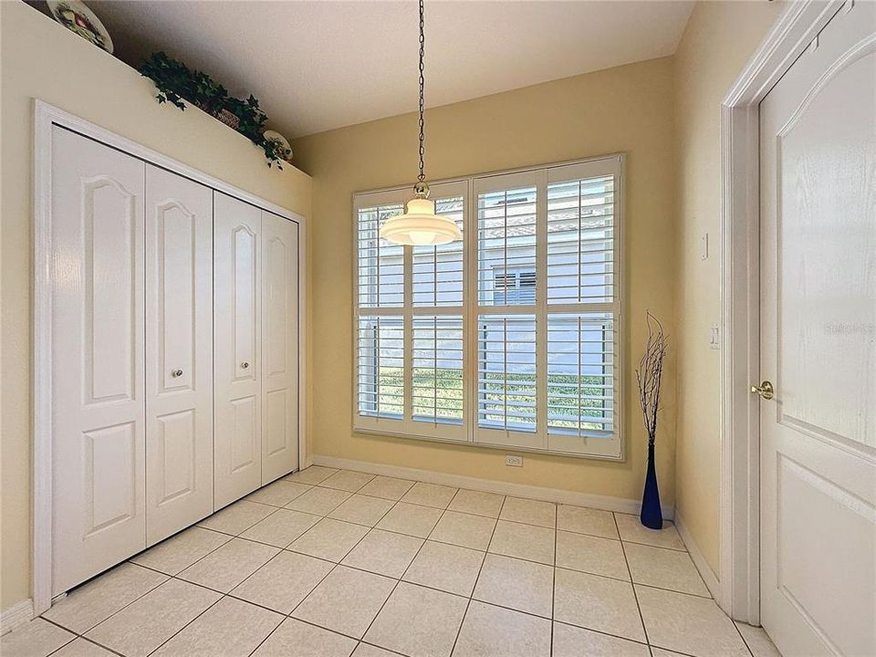 Door to laundry room