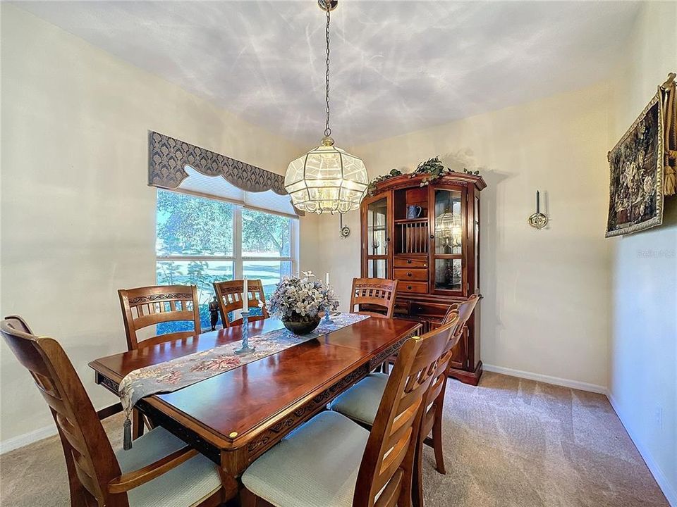 Dining room area