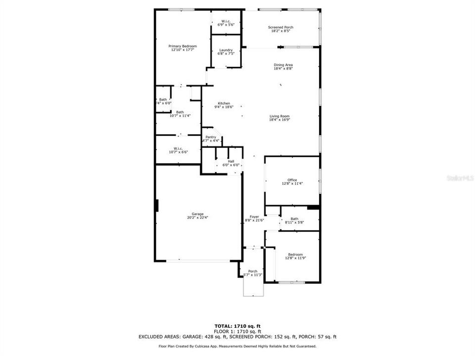 На продажу: $379,900 (3 спален, 2 ванн, 1956 Квадратных фут)