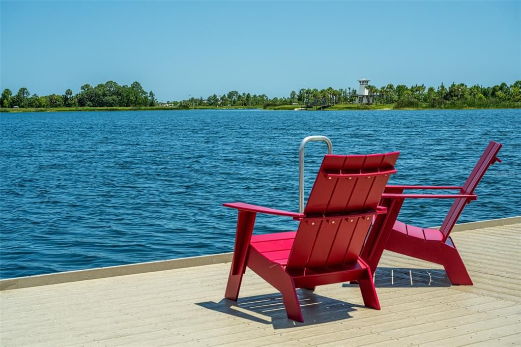 Relax by the lake