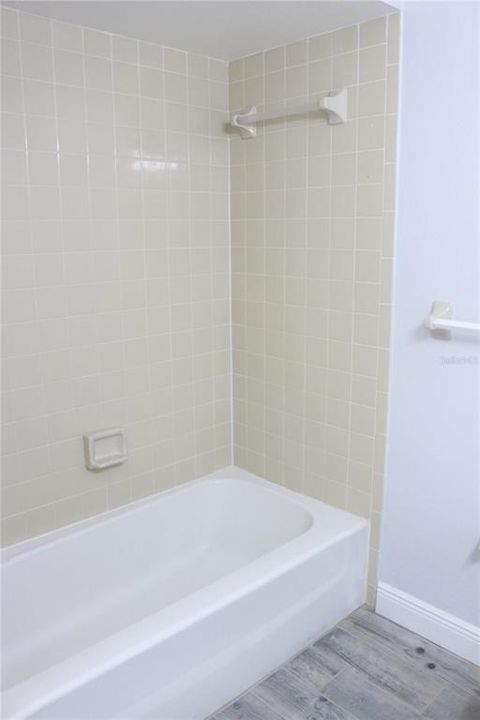 View of tub in 2nd bathroom