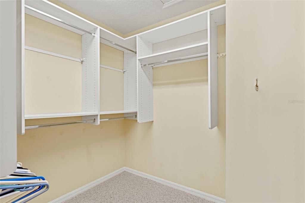 Primary Walk-in closet