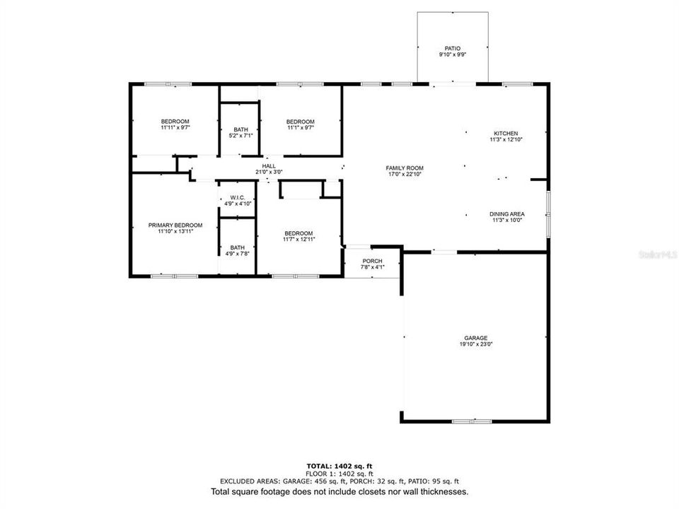 На продажу: $329,990 (4 спален, 2 ванн, 1564 Квадратных фут)