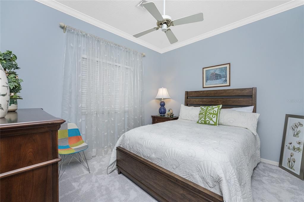 Bedroom #3 is so comfortable your guests will not want to leave!