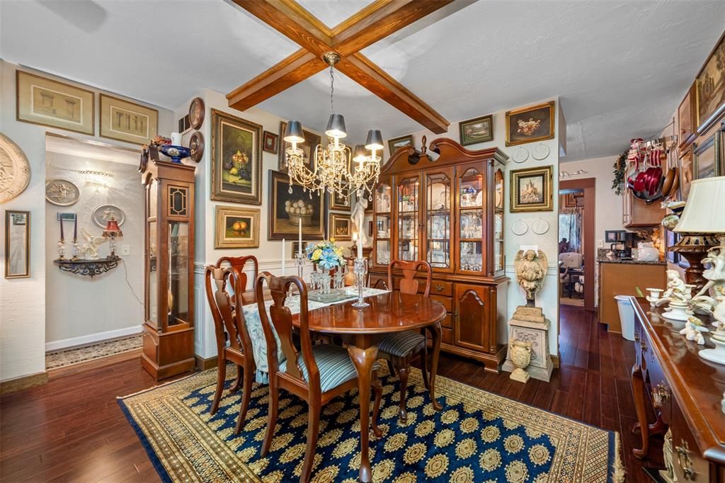 Dining Room Opening to Kitchen