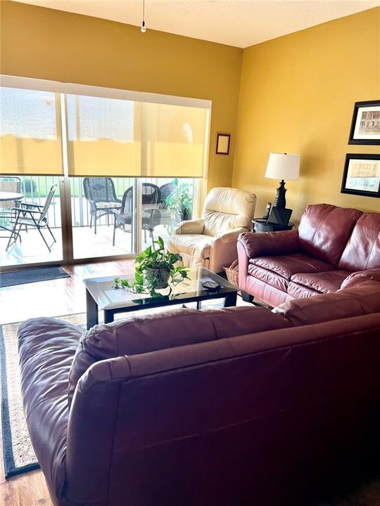 Bright and spacious living area.