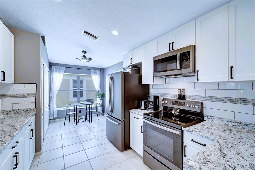 Newly remodeled kitchen