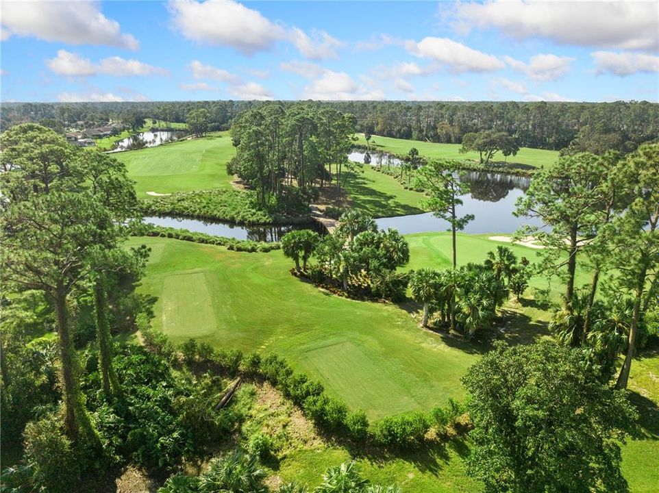 Aerial View of Golf Course