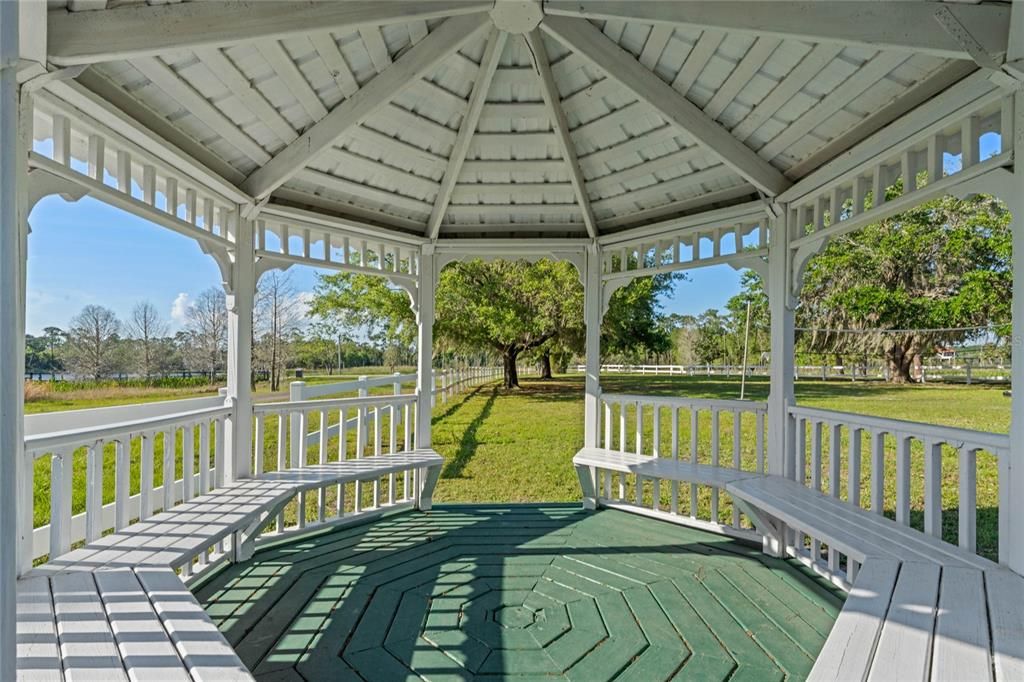 Pavilion at the community park